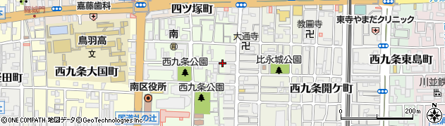 ＊西九条南田町[橋本]駐車場周辺の地図