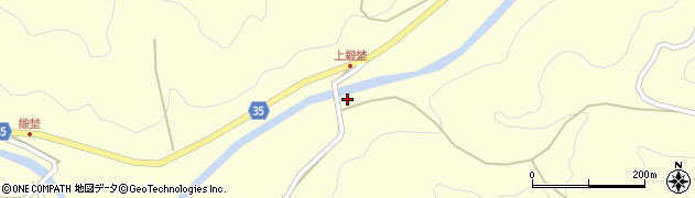 愛知県岡崎市鍛埜町（日影）周辺の地図