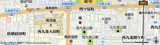 京都市ヘルパー室周辺の地図
