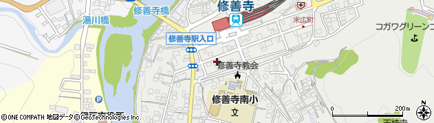 山田時計眼鏡店周辺の地図