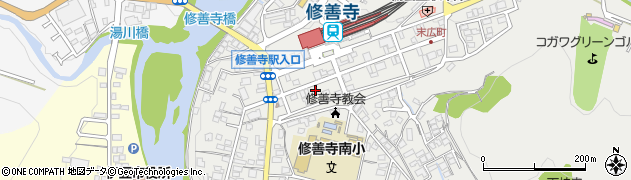 杉田理容室周辺の地図