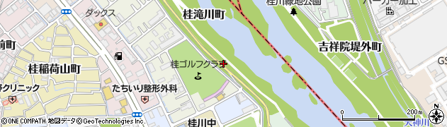 京都府京都市西京区牛ケ瀬高刎町周辺の地図