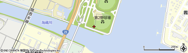 三重県四日市市羽津甲周辺の地図