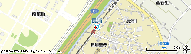 長浦駅周辺の地図