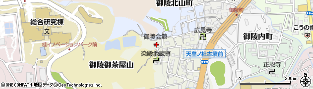 京都府京都市西京区御陵池ノ谷13周辺の地図