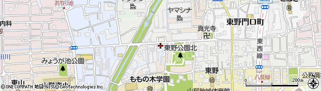 関西タクシー株式会社　観光・貸切受付周辺の地図