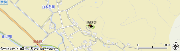 西林寺周辺の地図