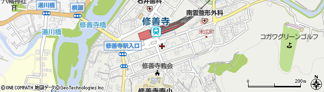 株式会社寺山タクシー　修善寺温泉営業所周辺の地図
