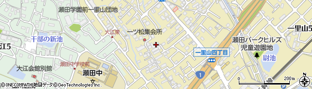 阪口造園土木周辺の地図
