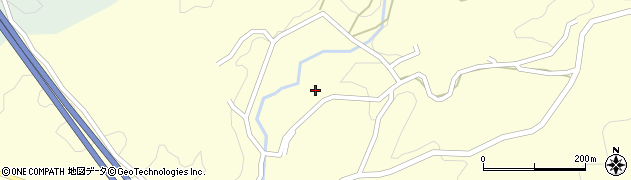 愛知県岡崎市岩中町（向畑）周辺の地図
