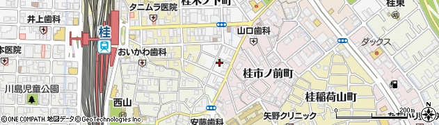 京都府京都市西京区桂木ノ下町16周辺の地図