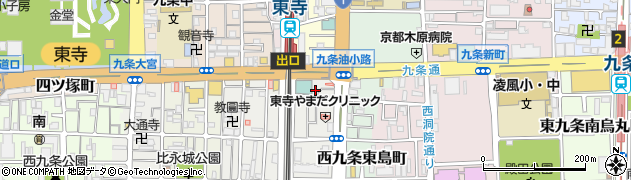 京都府京都市南区西九条島町53周辺の地図