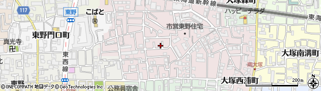 中井ノ上公園周辺の地図