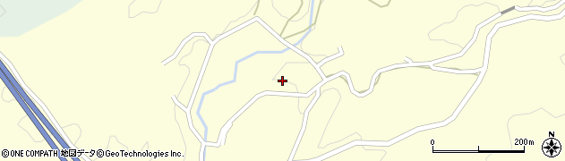 愛知県岡崎市岩中町（北ヤゲ）周辺の地図