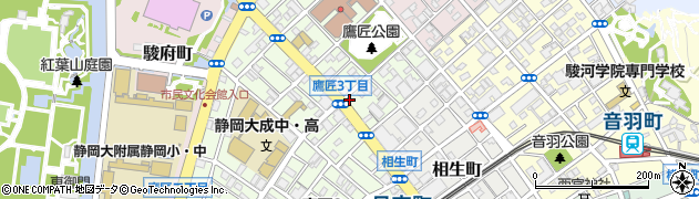 理研産業静岡支店周辺の地図