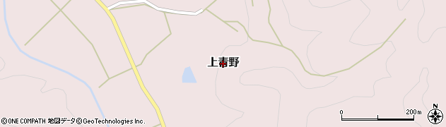 兵庫県三田市上青野周辺の地図