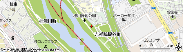 京都府京都市南区吉祥院堤外周辺の地図