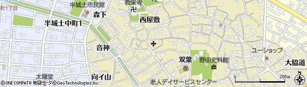愛知県刈谷市野田町西屋敷181周辺の地図