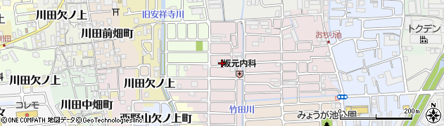 京都府京都市山科区西野大鳥井町周辺の地図