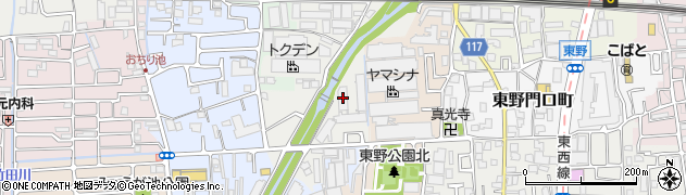 ＢＥＬＩＳＴＡ京都山科周辺の地図