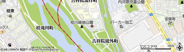 京都府京都市南区吉祥院堤外町周辺の地図