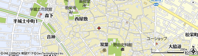 愛知県刈谷市野田町西屋敷157周辺の地図