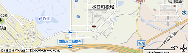 滋賀県甲賀市水口町松尾744周辺の地図