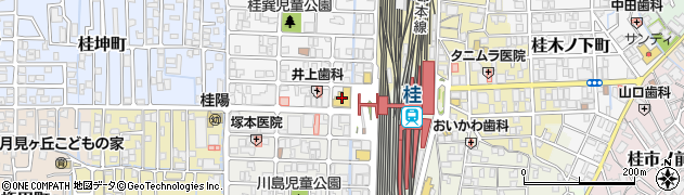 株式会社日住サービス桂営業所周辺の地図
