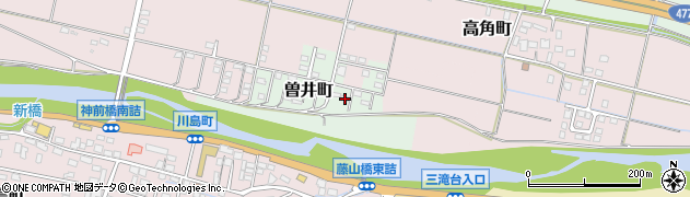 三重県四日市市曽井町1461周辺の地図