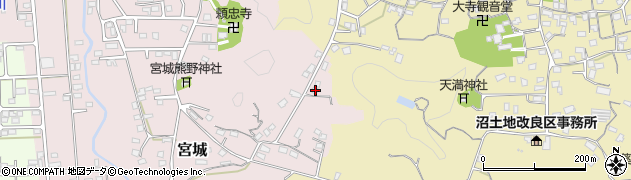 千葉県館山市宮城42周辺の地図
