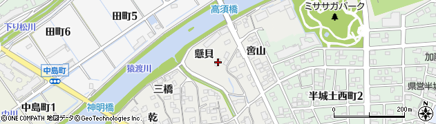 愛知県刈谷市高須町懸貝17周辺の地図