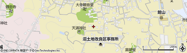 千葉県館山市沼1157周辺の地図