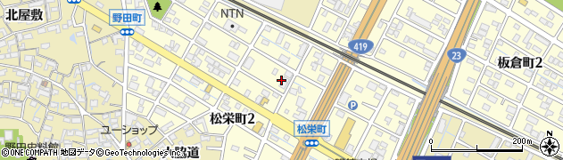 愛知県刈谷市松栄町1丁目周辺の地図