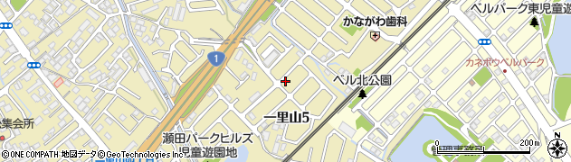 滋賀県大津市一里山5丁目周辺の地図