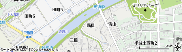 愛知県刈谷市高須町懸貝周辺の地図