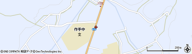 愛知県新城市作手高里（ブック田）周辺の地図