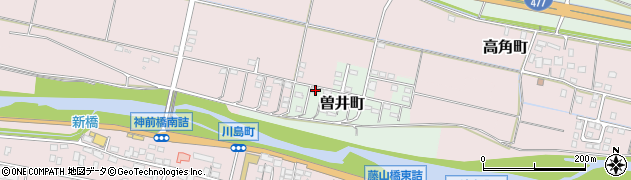 三重県四日市市曽井町1472-2周辺の地図