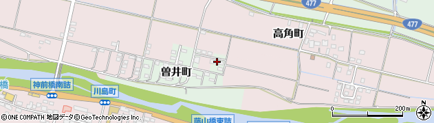 三重県四日市市曽井町1458周辺の地図