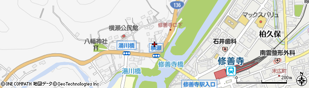 修善寺環境管理センター周辺の地図