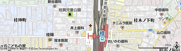 オーブ ヘアー フィオーレ 京都桂店(AUBE HAIR fiore)周辺の地図