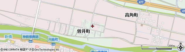 三重県四日市市曽井町1463周辺の地図