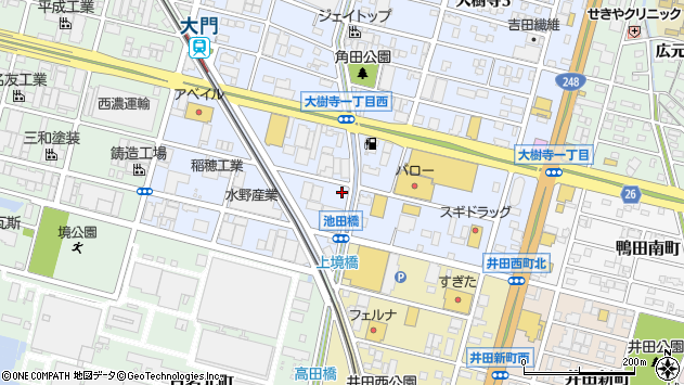 〒444-2134 愛知県岡崎市大樹寺の地図