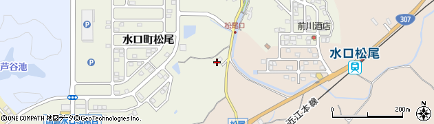 滋賀県甲賀市水口町松尾751周辺の地図
