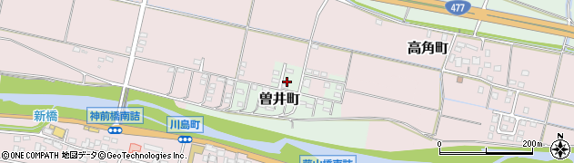 三重県四日市市曽井町1465周辺の地図