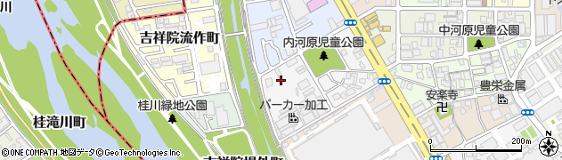 京都府京都市南区吉祥院中河原里西町周辺の地図