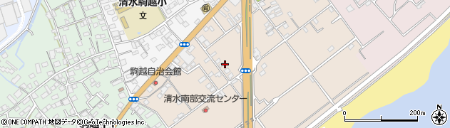 静岡県静岡市清水区駒越南町10周辺の地図