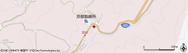 京都府亀岡市西別院町笑路落合周辺の地図