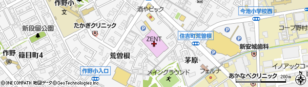 らーめん寿がきや ZENT 住吉店周辺の地図