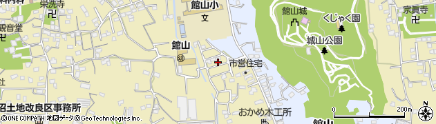 千葉県館山市沼108周辺の地図
