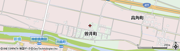 三重県四日市市曽井町1059-4周辺の地図